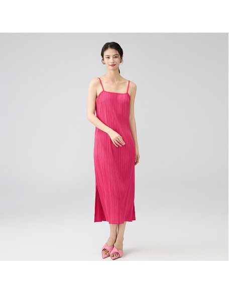Senior sense of temperament versatile light mature style one-shoulder adjustable halter dresses